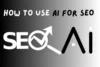 How to Use AI for SEO in 2026 (Easy Guide + Real Examples)  - Post Thumbnail