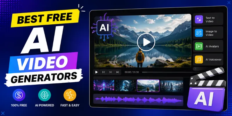 best free ai vedio generators 
