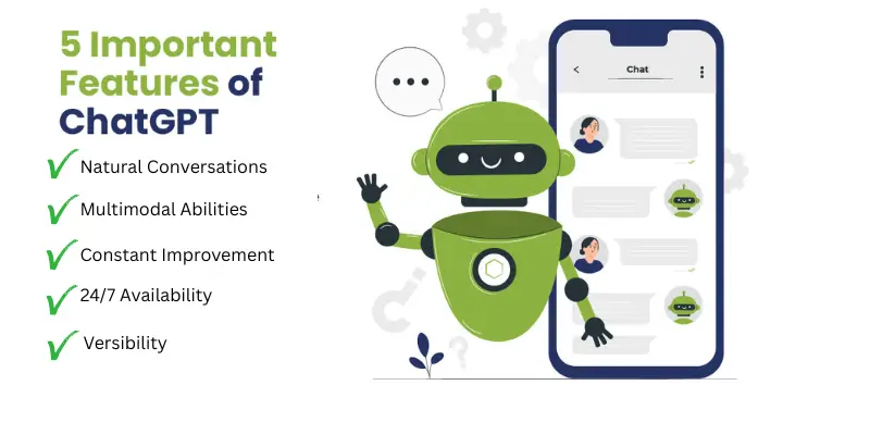 features of chatgpt 
