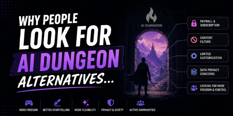 why people look for ai dungeon 

